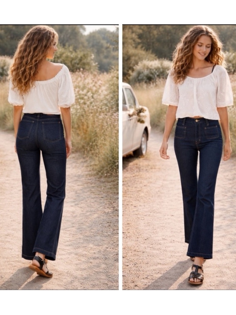 NWT Christy Dawn Lula Dark Wash Blue Jean Size 26